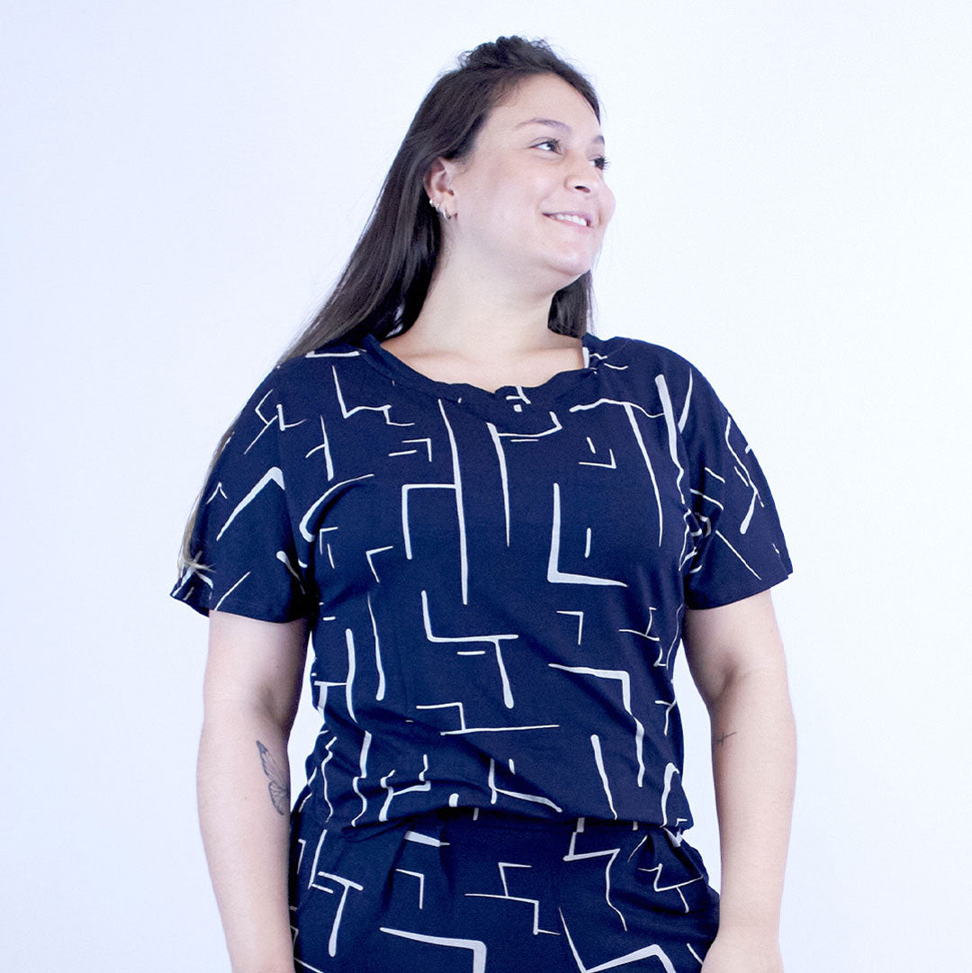 Blusa Viscolycra Ombro a Ombro Lab