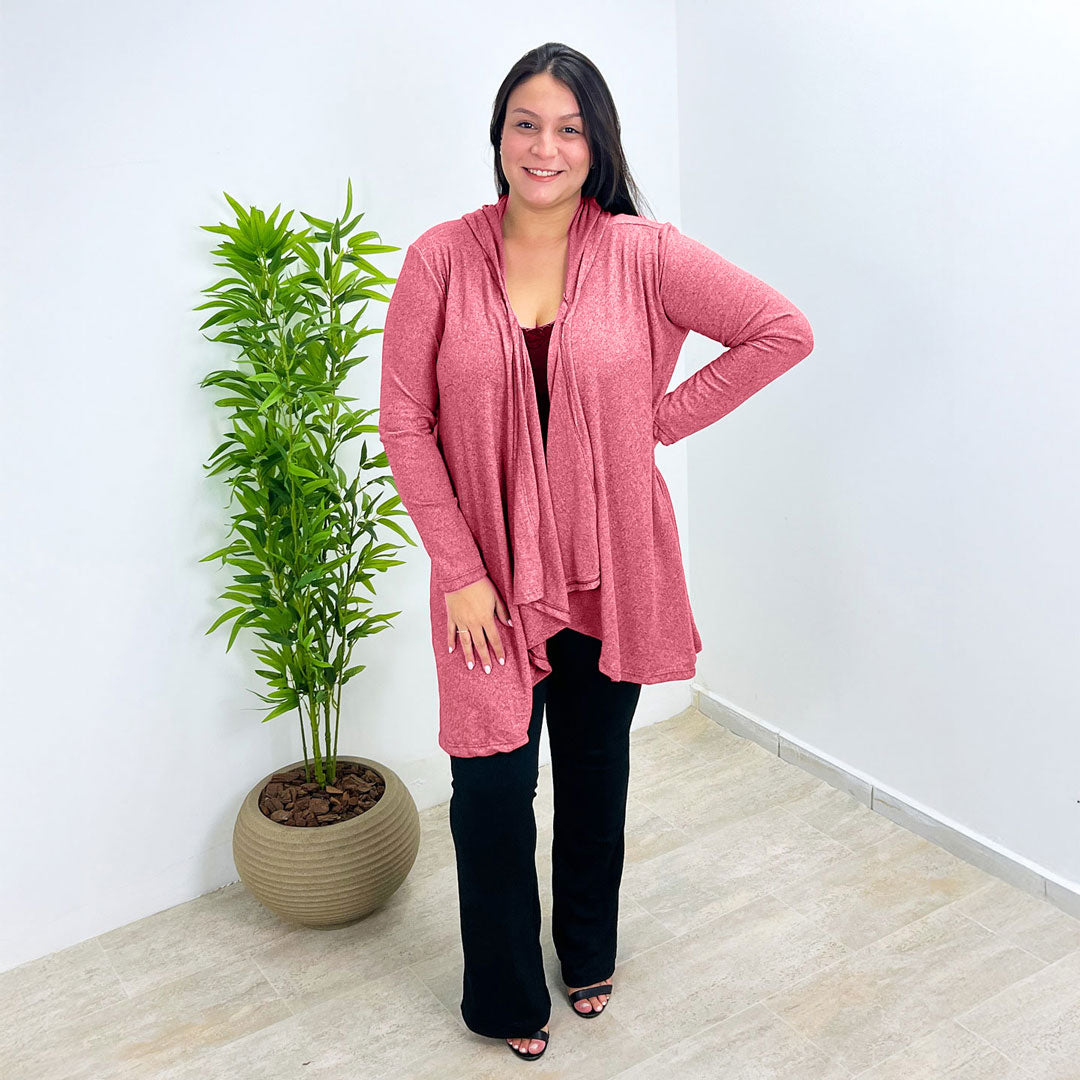 Cardigã Lãnzinha Com Ponta